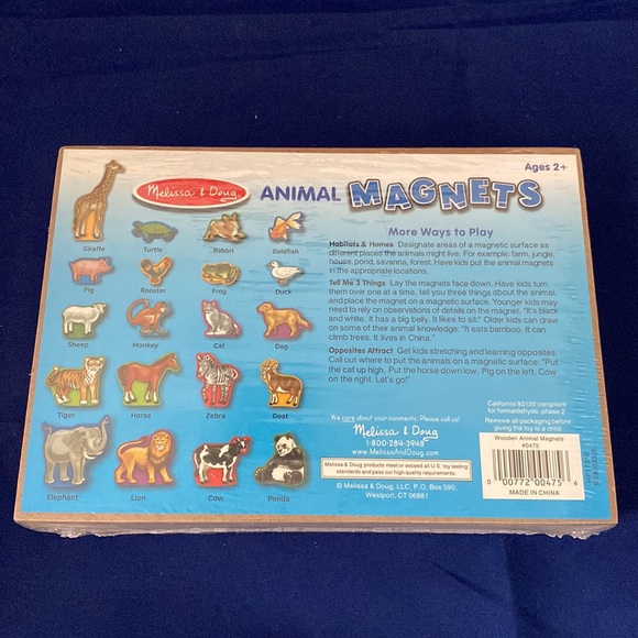 Melissa & Doug Animal Magnets - Picture 2 of 2